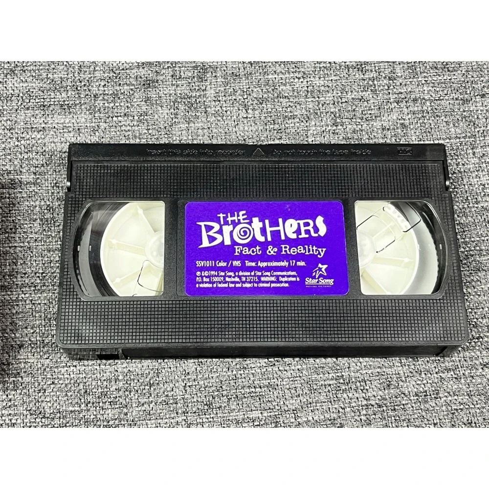 The Brothers: Fact & Reality the Video on VHS Tape (1994) - Used